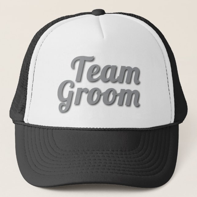 Team Groom Shadow Truckerkappe (Vorderseite)