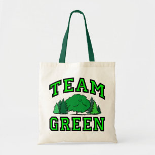 Team-Grün Tragetasche