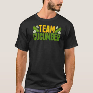 Team Gurke eingelegte Gurke Gemüse Vegan T-Shirt