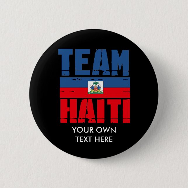 TEAM HAITI BUTTON (Vorderseite)