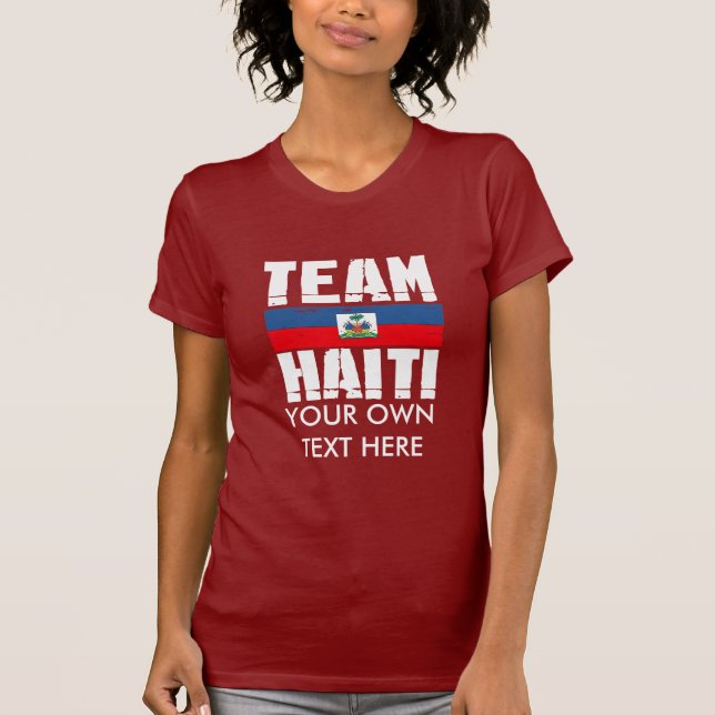 TEAM HAITI T-Shirt (Vorderseite)