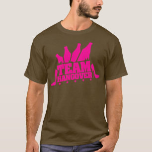 Team Hangover betrunken Bride Bride JGA Hochzeit T-Shirt