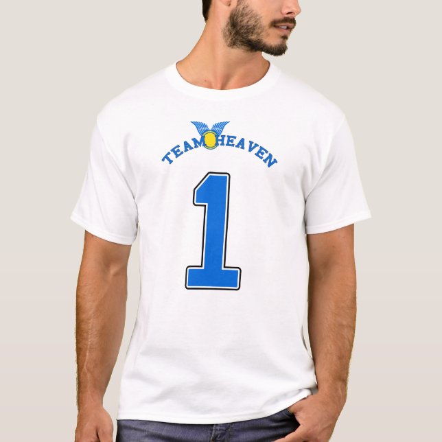 Team Heaven's "Heiliger 1" Football-T - Shirt (Vorderseite)