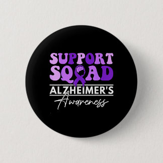 Team Heimers Bewusstseinsmonat Lila Band Button