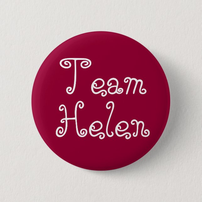Team Helen Abzeichen Button (Vorderseite)