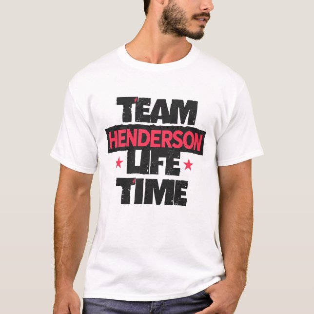 Team Henderson T-Shirt (Vorderseite)