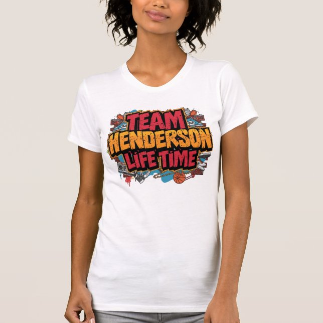 Team Henderson T-Shirt (Vorderseite)