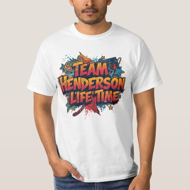 Team Henderson T-Shirt (Vorderseite)