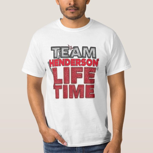 Team Henderson T-Shirt (Vorderseite)