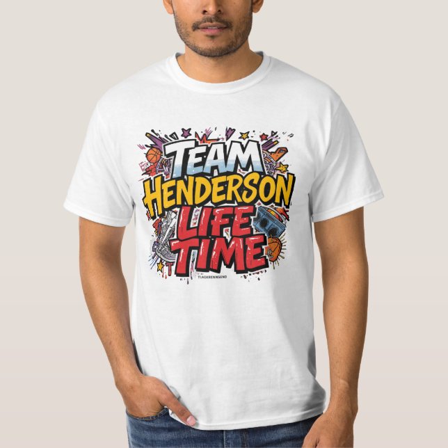 Team Henderson T-Shirt (Vorderseite)