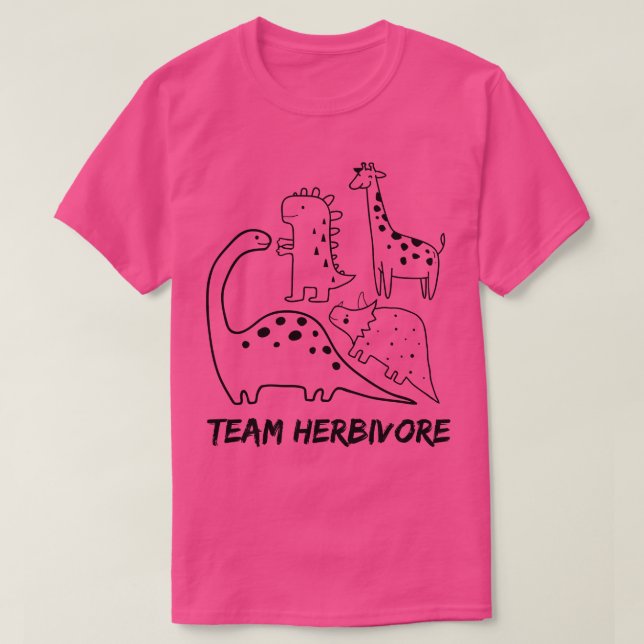 Team Herbivore 3 T-Shirt (Design vorne)