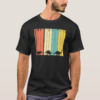 Team Herbivore Dinosaur T-Shirt Vegan Vegetarier