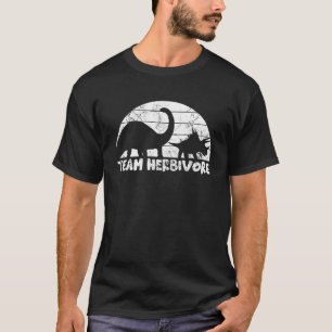 Team Herbivore Dinosaur Vegetarier & Vegans T-Shirt