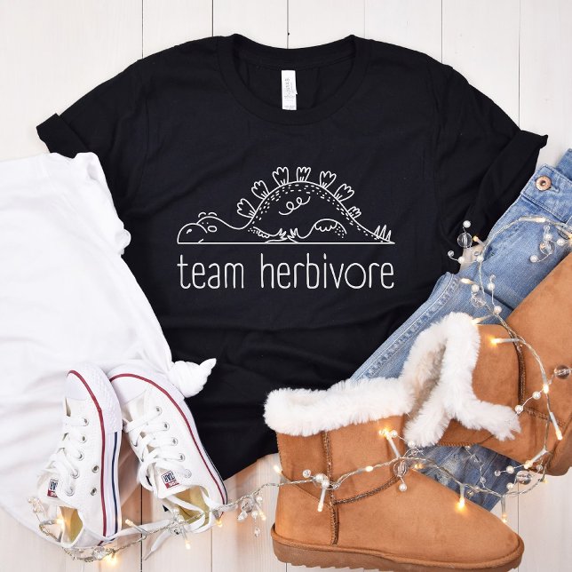 Team Herbivore, Vegan, Niedlich Vegetarismus T-Shirt (Von Creator hochgeladen)