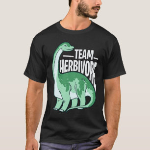 Team Herbivore Vegetarischer Pflanzenbasierter Leb T-Shirt