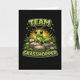 Team Heuschrecke Feiertagskarte
