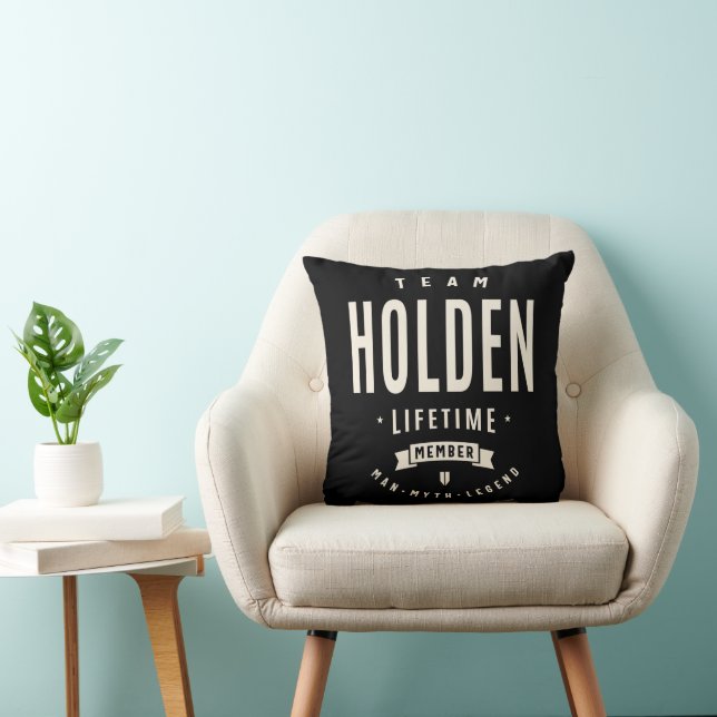 Team Holden Lifetime Mitglied Kissen (Stuhl )