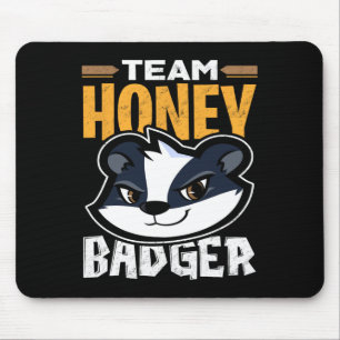 Team Honey Badger - Cooles Tiergeschenk Mousepad