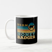 Team Honey Badger Fearless Animal Ratel mutig