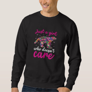 Team Honey Badger Marder Ratel Mädchen, das nich Sweatshirt