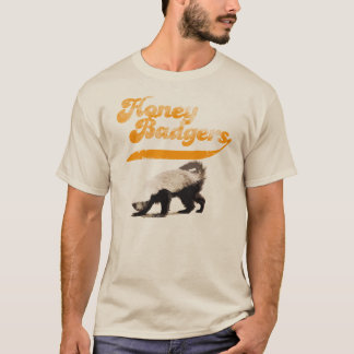 Team-Honig-Dachs Vintag T-Shirt