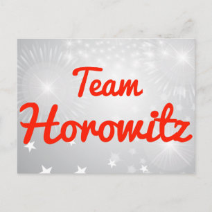 Team Horowitz Postkarte