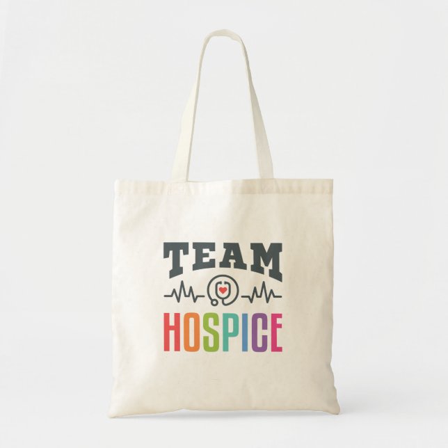Team Hospice Krankenpfleger Ärztin Tragetasche (Vorne)