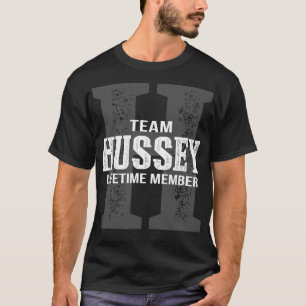 Team HUSSEY Lifetime-Mitglied T-Shirt