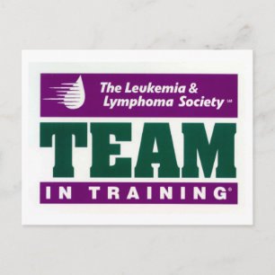 Team im Training Postkarte