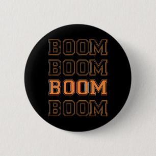 Team India Bumrah Fan-Shirt - Boom Boom Boom Boom Button