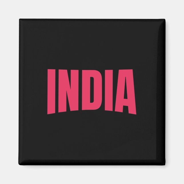 Team India Welt-Cricket-Cup-Fan-Trikot  Magnet (Vorne)