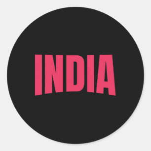 Team India Welt Cricket Cup Fan Trikot Runder Aufkleber
