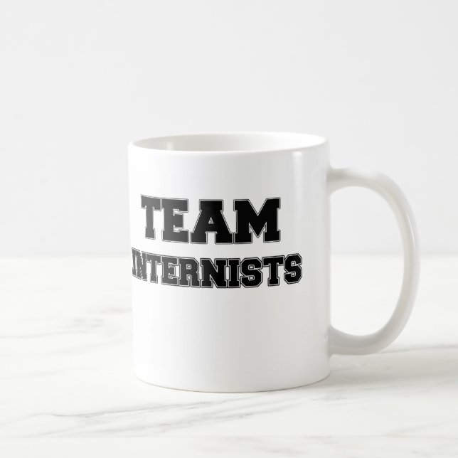 Team-Internisten Kaffeetasse (Rechts)