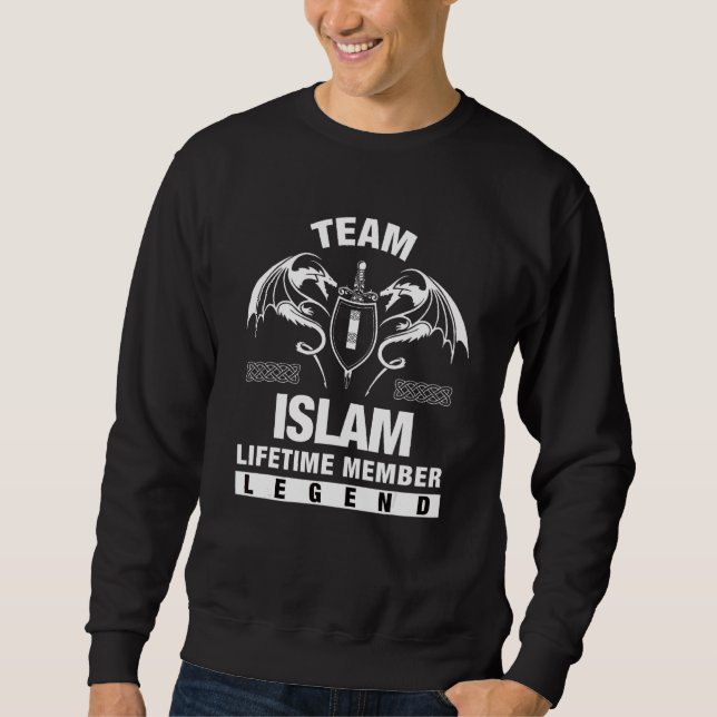Team Islam Lifetime Mitglied Sweatshirt (Vorderseite)