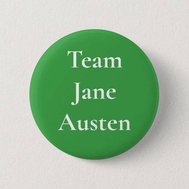 Team Jane Austen Button (Vorderseite)