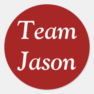 Team Jason Aufkleber