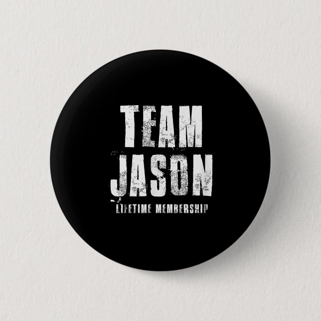 Team Jason Motivational Insrational Proud Family  Button (Vorderseite)