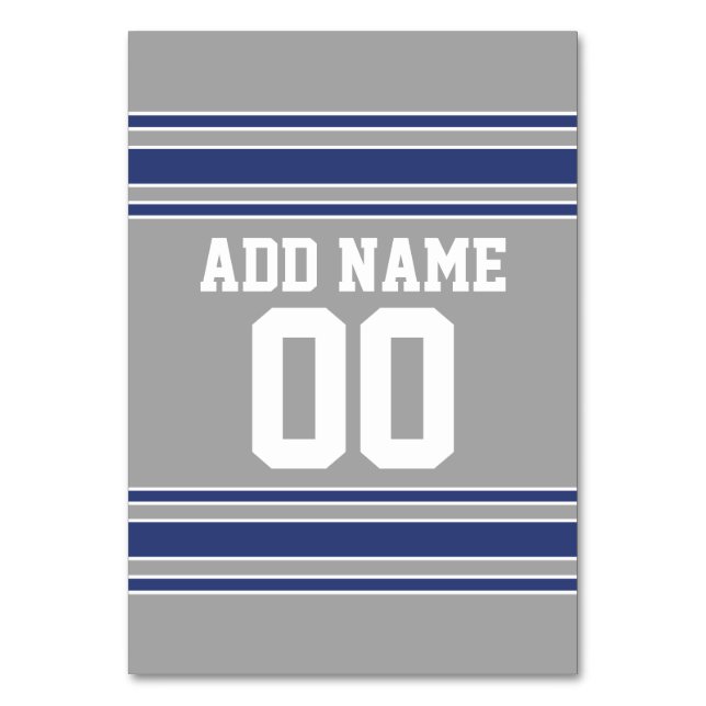 Team Jersey mit Individuelle Name und Nummer Tischnummer (Vorderseite)
