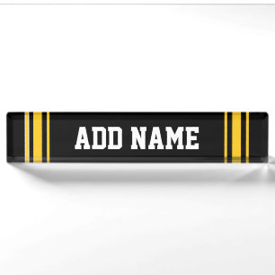 Team Jersey mit individuellem Namen und Zahl Namensplakette