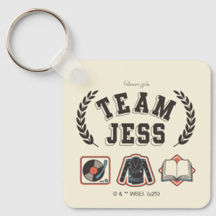 Team Jess Gilmore Girls Design Schlüsselanhänger