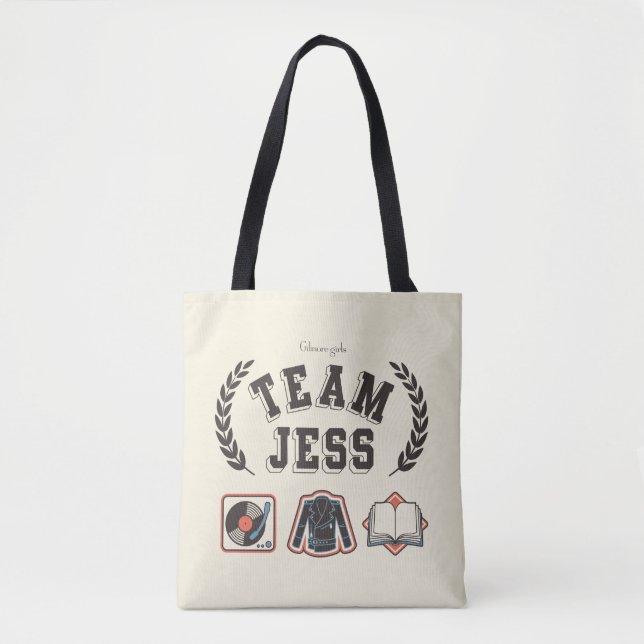 Team Jess Gilmore Girls Design Tasche (Vorderseite)