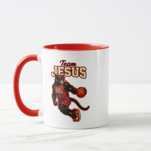 Team JESUS -23 Panther - Christlich Tasse