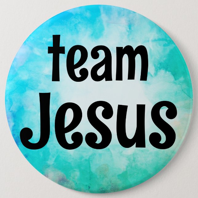 Team Jesus Button (Vorderseite)