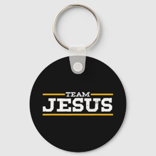 Team Jesus Christ Chrisitian Catholic Orthodox God Schlüsselanhänger