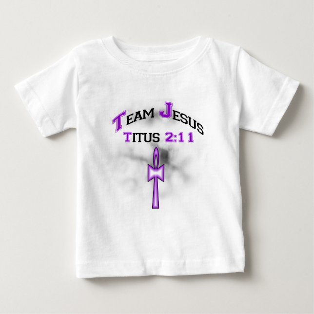 Team Jesus Christlich Titus 211 Baby T-shirt (Vorderseite)