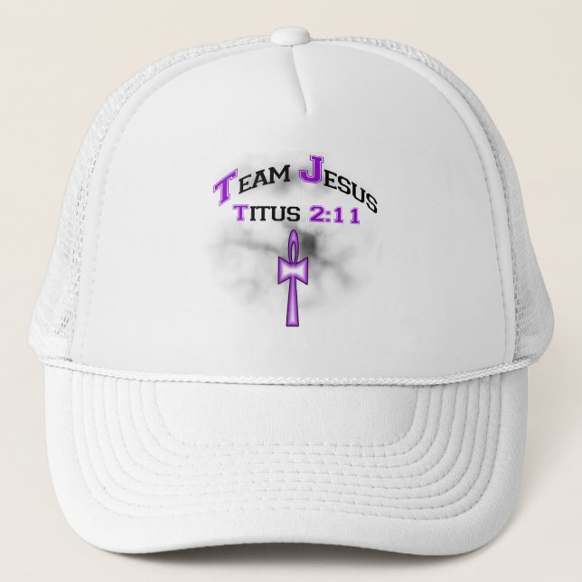 Team Jesus Christlich Titus 211 Truckerkappe (Vorderseite)