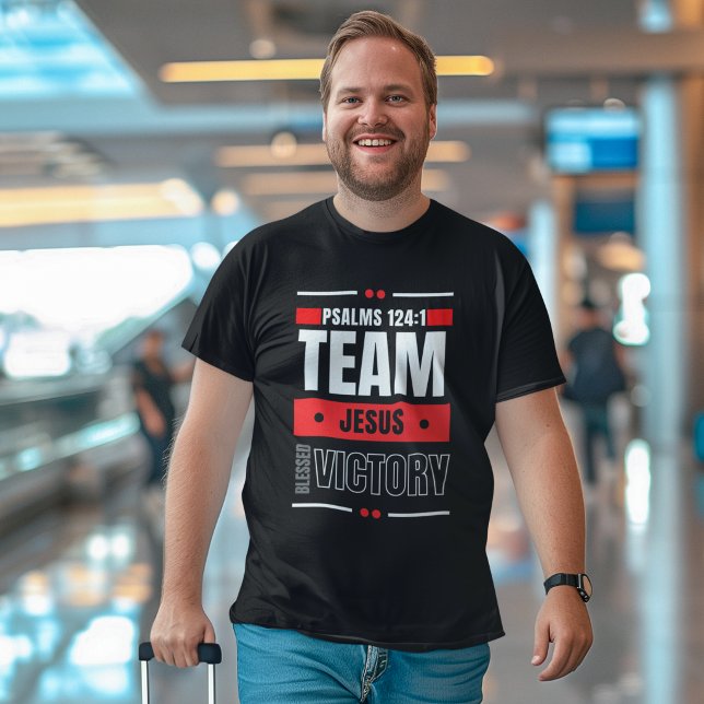 Team Jesus - Gebet Bibel Schriftstelle T-Shirt (Von Creator hochgeladen)