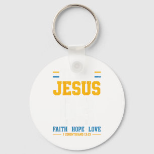 Team Jesus Glaube Hoffnung Liebe passende Familie Schlüsselanhänger
