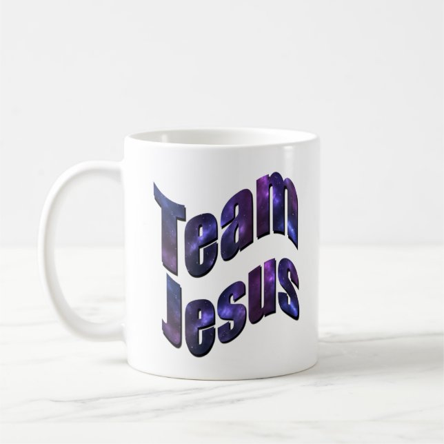 Team-Jesus-Logo Kaffeetasse (Links)