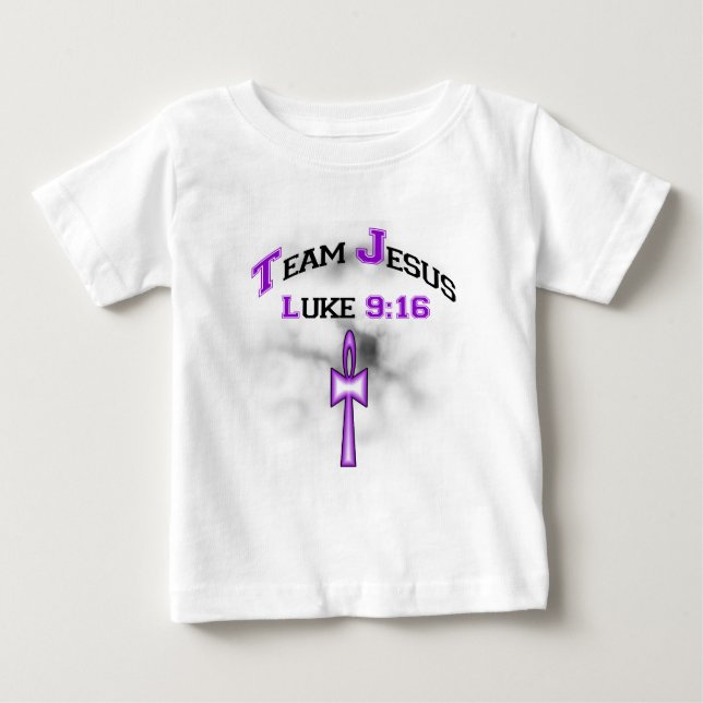 Team Jesus Luke 916 Baby T-shirt (Vorderseite)